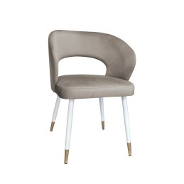 Krzesło welurowe AURA  Nowoczesne krzesło do salonu, jadalni i kuchni