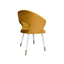 Krzesło welurowe AURA  Nowoczesne krzesło do salonu, jadalni i kuchni