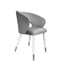 Krzesło welurowe AURA  Nowoczesne krzesło do salonu, jadalni i kuchni