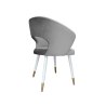 Krzesło welurowe AURA  Nowoczesne krzesło do salonu, jadalni i kuchni