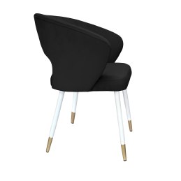 Krzesło welurowe AURA  Nowoczesne krzesło do salonu, jadalni i kuchni