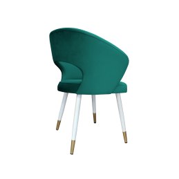 Krzesło welurowe AURA  Nowoczesne krzesło do salonu, jadalni i kuchni