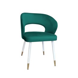 Krzesło welurowe AURA  Nowoczesne krzesło do salonu, jadalni i kuchni