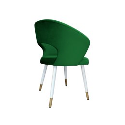 Krzesło welurowe AURA  Nowoczesne krzesło do salonu, jadalni i kuchni
