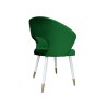 Krzesło welurowe AURA  Nowoczesne krzesło do salonu, jadalni i kuchni