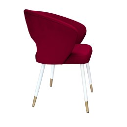 Krzesło welurowe AURA  Nowoczesne krzesło do salonu, jadalni i kuchni