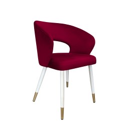 Krzesło welurowe AURA  Nowoczesne krzesło do salonu, jadalni i kuchni