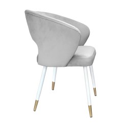 Krzesło welurowe AURA  Nowoczesne krzesło do salonu, jadalni i kuchni