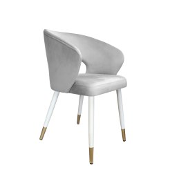 Krzesło welurowe AURA  Nowoczesne krzesło do salonu, jadalni i kuchni