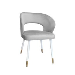 Krzesło welurowe AURA  Nowoczesne krzesło do salonu, jadalni i kuchni