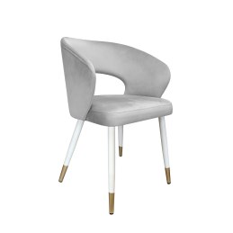 Krzesło welurowe AURA  Nowoczesne krzesło do salonu, jadalni i kuchni