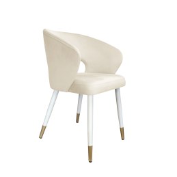 Krzesło welurowe AURA  Nowoczesne krzesło do salonu, jadalni i kuchni