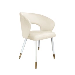 Krzesło welurowe AURA  Nowoczesne krzesło do salonu, jadalni i kuchni