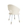 Krzesło welurowe AURA  Nowoczesne krzesło do salonu, jadalni i kuchni
