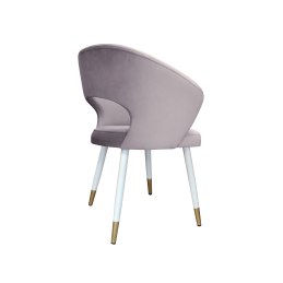 Krzesło welurowe AURA  Nowoczesne krzesło do salonu, jadalni i kuchni
