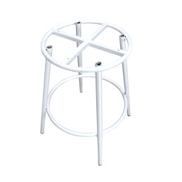 Hoker Ben tkanina Welur – krzesło barowe z metalową podstawą