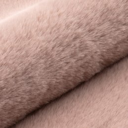 Pufa ALA tapicerowana tkanina noga drewniana