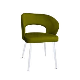 Krzesło welurowe AURA  Nowoczesne krzesło do salonu, jadalni i kuchni