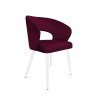 Krzesło welurowe AURA  Nowoczesne krzesło do salonu, jadalni i kuchni