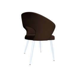 Krzesło welurowe AURA  Nowoczesne krzesło do salonu, jadalni i kuchni