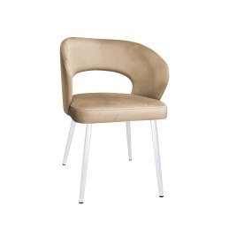 Krzesło welurowe AURA  Nowoczesne krzesło do salonu, jadalni i kuchni