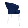Krzesło welurowe AURA  Nowoczesne krzesło do salonu, jadalni i kuchni