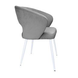 Krzesło welurowe AURA  Nowoczesne krzesło do salonu, jadalni i kuchni