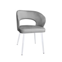 Krzesło welurowe AURA  Nowoczesne krzesło do salonu, jadalni i kuchni