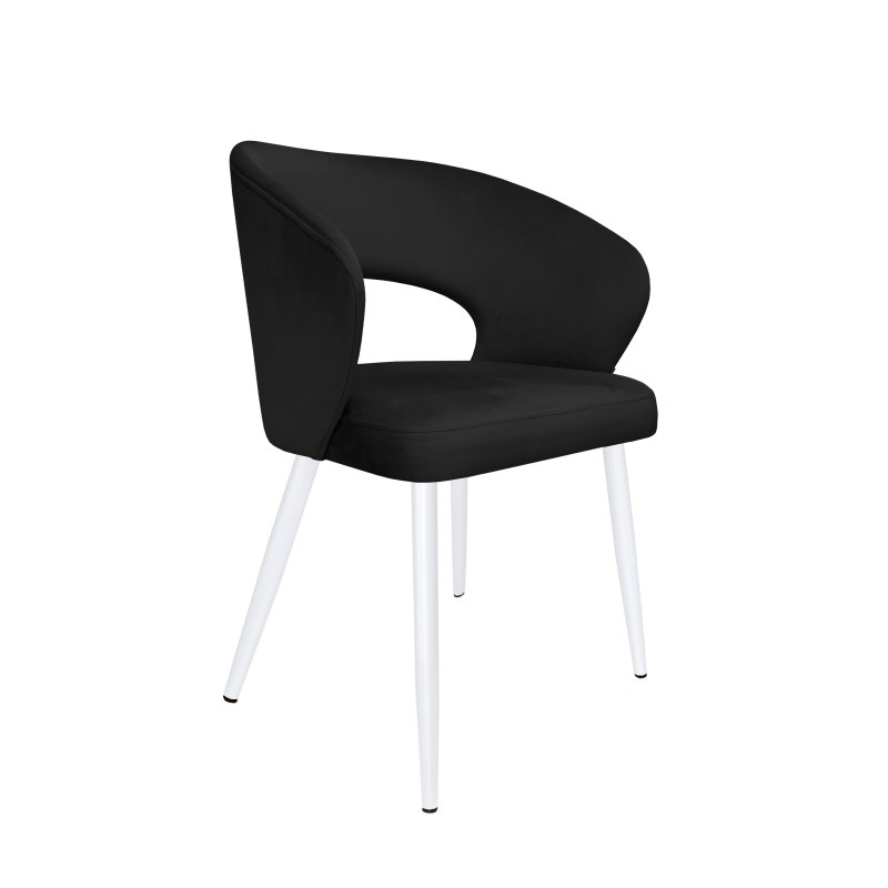 Krzesło welurowe AURA  Nowoczesne krzesło do salonu, jadalni i kuchni