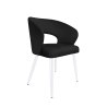Krzesło welurowe AURA  Nowoczesne krzesło do salonu, jadalni i kuchni