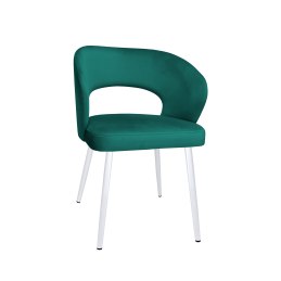 Krzesło welurowe AURA  Nowoczesne krzesło do salonu, jadalni i kuchni