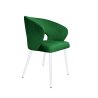 Krzesło welurowe AURA  Nowoczesne krzesło do salonu, jadalni i kuchni