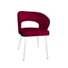 Krzesło welurowe AURA  Nowoczesne krzesło do salonu, jadalni i kuchni