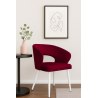 Krzesło welurowe AURA  Nowoczesne krzesło do salonu, jadalni i kuchni