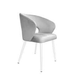 Krzesło welurowe AURA  Nowoczesne krzesło do salonu, jadalni i kuchni