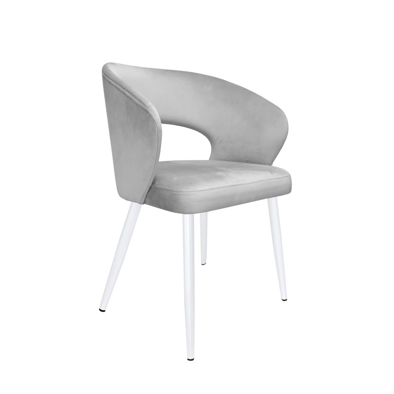 Krzesło welurowe AURA  Nowoczesne krzesło do salonu, jadalni i kuchni