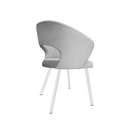 Krzesło welurowe AURA  Nowoczesne krzesło do salonu, jadalni i kuchni