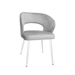 Krzesło welurowe AURA  Nowoczesne krzesło do salonu, jadalni i kuchni