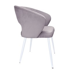 Krzesło welurowe AURA  Nowoczesne krzesło do salonu, jadalni i kuchni