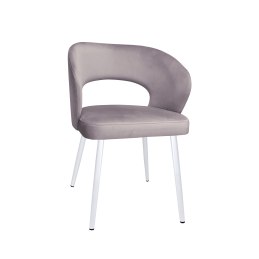 Krzesło welurowe AURA  Nowoczesne krzesło do salonu, jadalni i kuchni