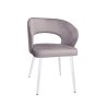 Krzesło welurowe AURA  Nowoczesne krzesło do salonu, jadalni i kuchni