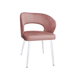 Krzesło welurowe AURA  Nowoczesne krzesło do salonu, jadalni i kuchni