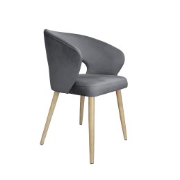 Krzesło welurowe AURA  Nowoczesne krzesło do salonu, jadalni i kuchni