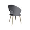 Krzesło welurowe AURA  Nowoczesne krzesło do salonu, jadalni i kuchni