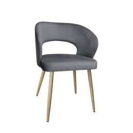 Krzesło welurowe AURA  Nowoczesne krzesło do salonu, jadalni i kuchni