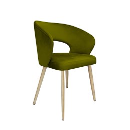 Krzesło welurowe AURA  Nowoczesne krzesło do salonu, jadalni i kuchni