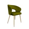 Krzesło welurowe AURA  Nowoczesne krzesło do salonu, jadalni i kuchni