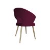 Krzesło welurowe AURA  Nowoczesne krzesło do salonu, jadalni i kuchni