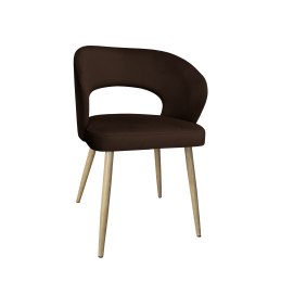 Krzesło welurowe AURA  Nowoczesne krzesło do salonu, jadalni i kuchni
