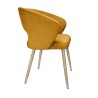 Krzesło welurowe AURA  Nowoczesne krzesło do salonu, jadalni i kuchni
